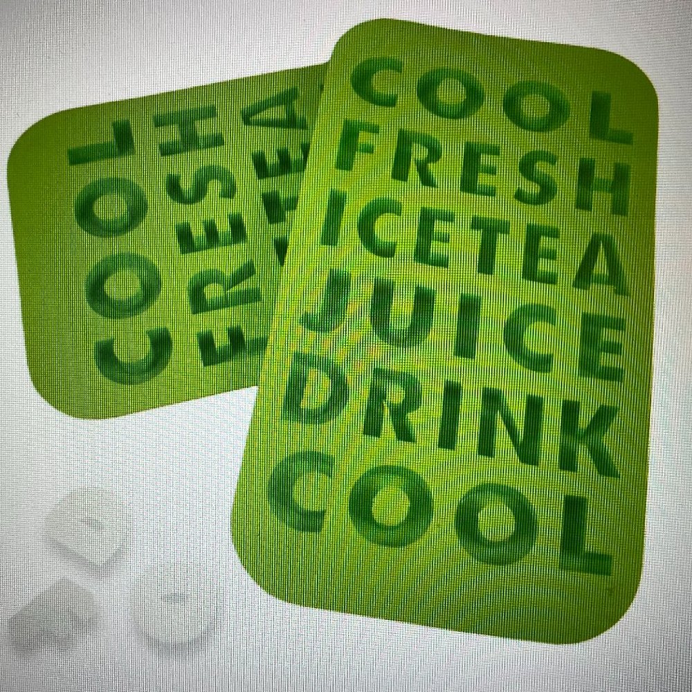 x2 /Letters Shaped Silicone Ice Cube Trays - Make Words For Fun